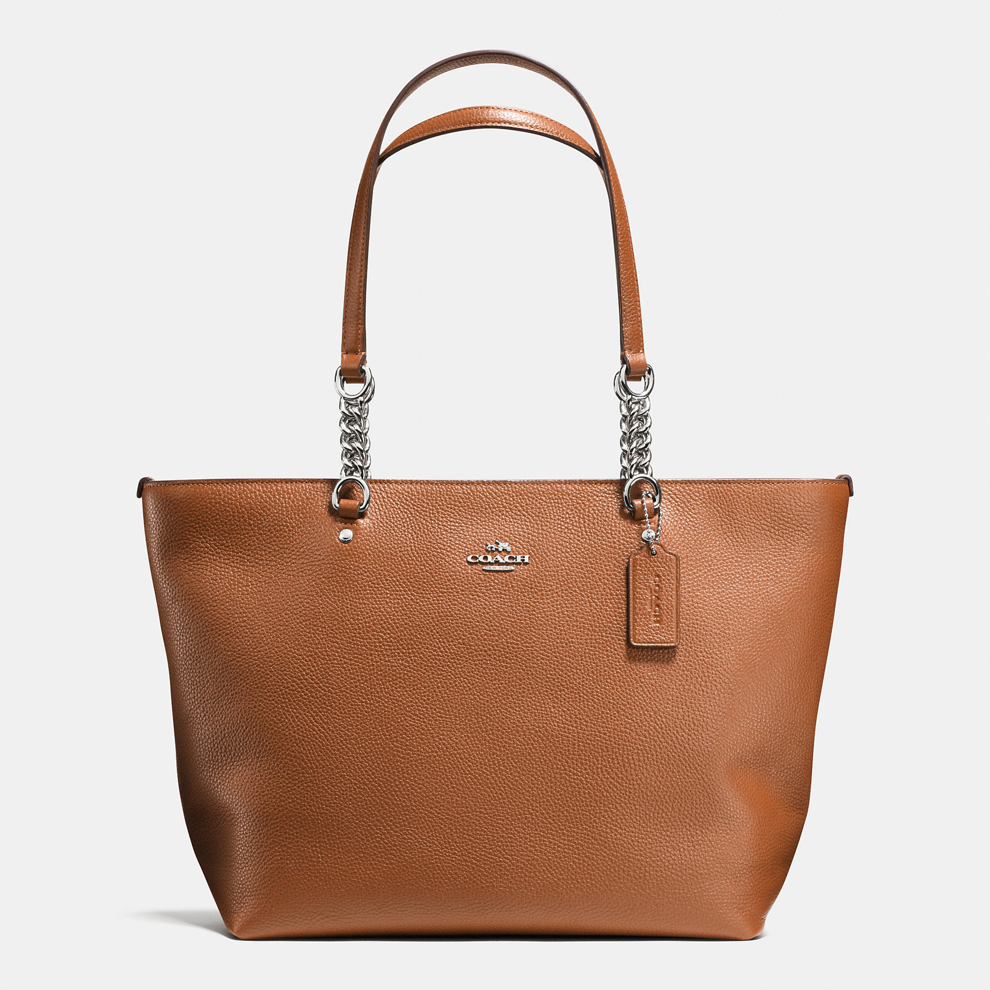 Lady Beloved Coach Sophia Tote In Pebble Leather | Coach Outlet Canada